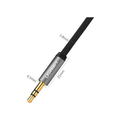 Аудиокабель UGREEN Uירוק 10735 3.5mm Male to Male 2m 10735 Аудиокабель UGREEN Uירוק 10735 3.5mm Male to Male 2m 10735