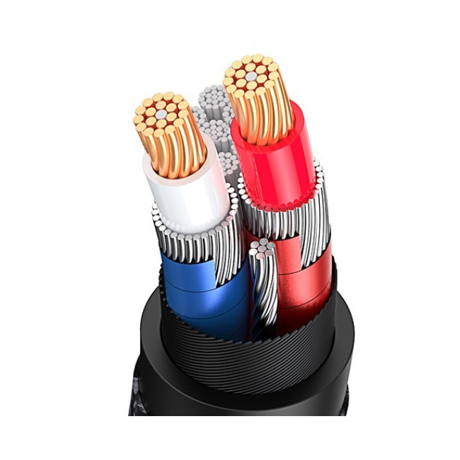 Аудиокабель UGREEN Uירוק RCA Male to Male Hi-Fi OCC Copper - 2m 10959