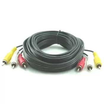 Cable Gold Touch 3RCA to 3RCA Audio Video Cable 10m CH-3RCA-3RCA-10