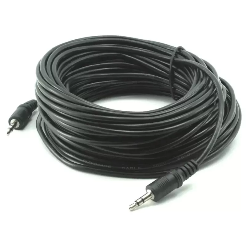 Audio Cable Gold Touch 3.5mm Male to Male Audio Cable 20m CH-PL-PL-20 Color:black
