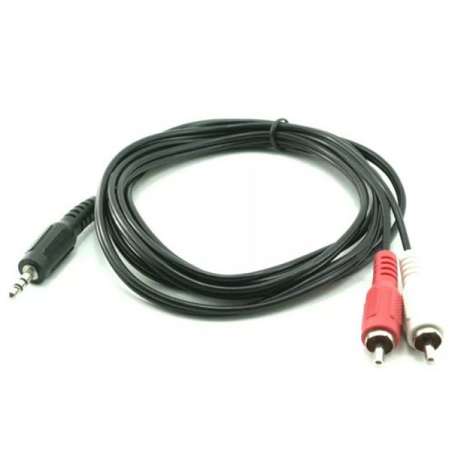 Audio Cable Gold Touch PL To 2RCA CH-PL-2RCA-1.8 1.8m Audio Cable Gold Touch PL To 2RCA CH-PL-2RCA-1.8 1.8m
