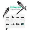 כבל אודיו אופטי UGREEN SPDIF Toslink Optical 2m 70896