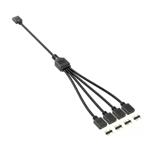 1-to-4 ARGB чёрный