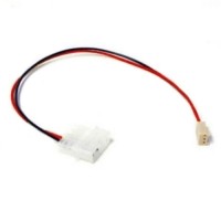 מתאם למאוורר Molex Male to 3 Pin Male Fan 0.1m.. מתאם למאוורר Molex Male to 3 Pin Male Fan 0.1m..