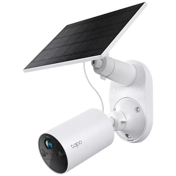 ערכת מצלמת אבטחה סולארית TP-Link Tapo C410 KIT 2K 3MP Tapo C410 KIT צבע לבן