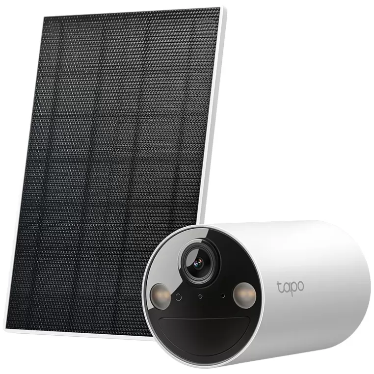 ערכת מצלמת אבטחה סולארית TP-Link Tapo C410 KIT 2K 3MP Tapo C410 KIT צבע לבן