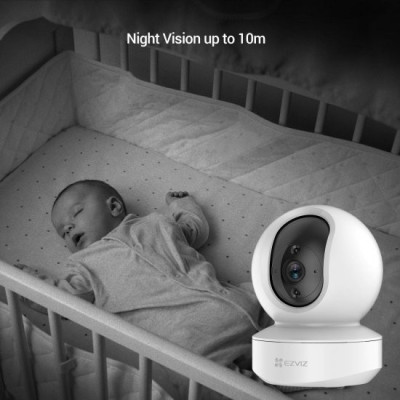 Айпи камера EZVIZ TY1 2MP CS-TY1-B0-1G2WF Цвет:белый Айпи камера EZVIZ TY1 2MP CS-TY1-B0-1G2WF Цвет:белый