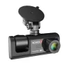 מצלמת רכב דו כיוונית Provison T2 Dual FHD WIFI CAMERA T2 צבע שחור