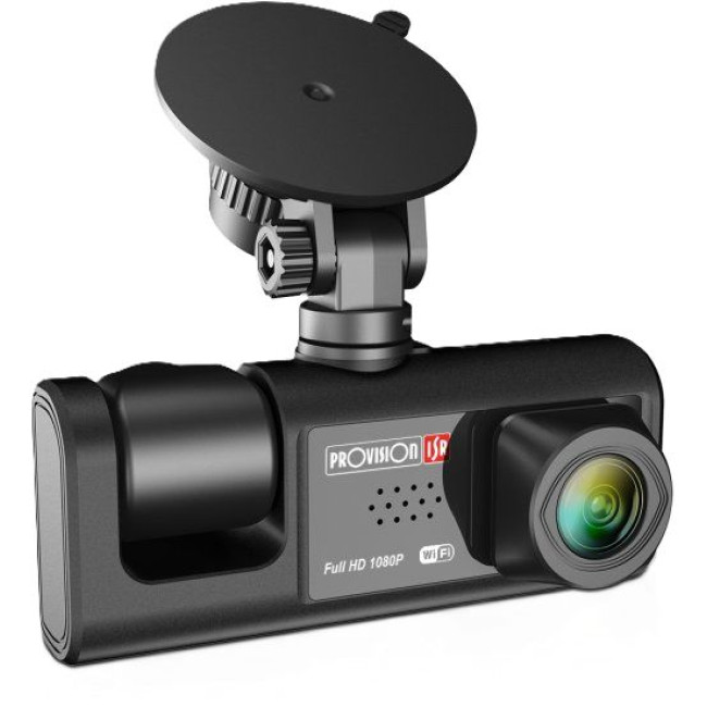 Dual-direction car camera Provison T2 Dual FHD WIFI CAMERA T2 Color:black