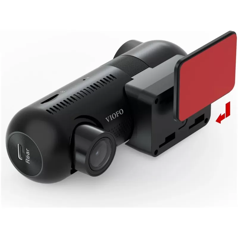 מצלמת דרך VIOFO T130 2CH צבע שחור מצלמת דרך VIOFO T130 2CH צבע שחור