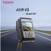 מצלמת רכב VIOFO A119 V3 Non-GPS צבע שחור