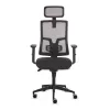 כיסא משרדי ארגונומי Fellowes Eleganza Plus שחור