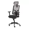 כיסא משרדי ארגונומי Fellowes Eleganza Plus שחור
