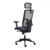 כיסא משרדי ארגונומי Fellowes Eleganza Plus כחול