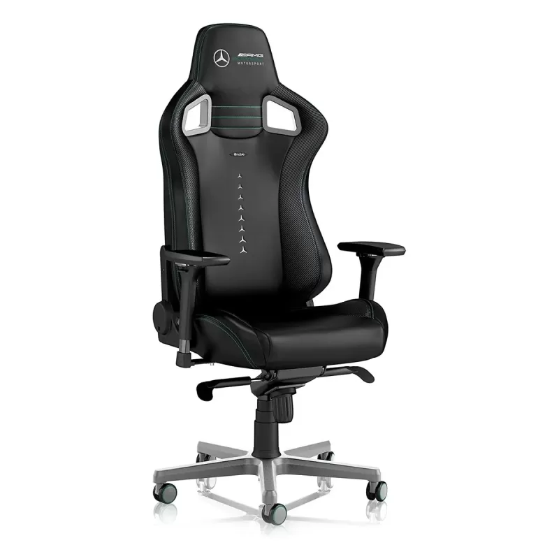 כיסא גיימינג Noblechairs EPIC Mercedes-AMG Petronas Motorsport Edition צבע שחור