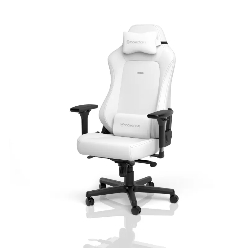 כיסא גיימינג Noblechairs HERO לבן Edition לבן כיסא גיימינג Noblechairs HERO לבן Edition לבן