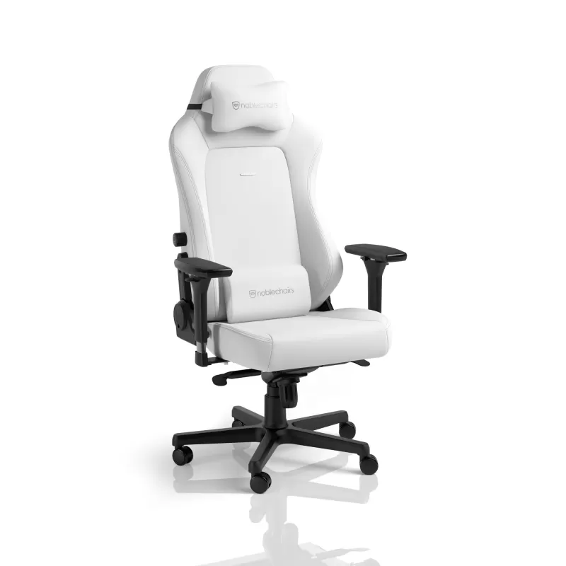 כיסא גיימינג Noblechairs HERO לבן Edition לבן כיסא גיימינג Noblechairs HERO לבן Edition לבן