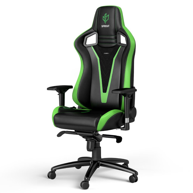 Игровое Кресло Noblechairs EPIC SPROUT Edition Цвет:черный, зеленый, צור קשר לבדיקת מלאי