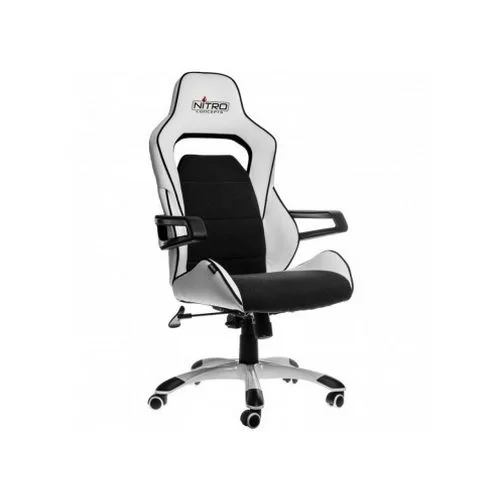 כיסא גיימינג Nitro Concepts E220 EVO לבן, שחור