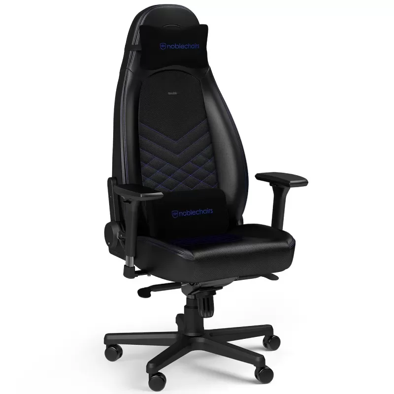 כיסא גיימינג Noblechairs ICON שחור, כחול