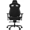 כיסא גיימינג VERTAGEAR Racing Series P-Line PL4500 Coffee Fiber With Silver Embroirdery Black Edition צבע שחור