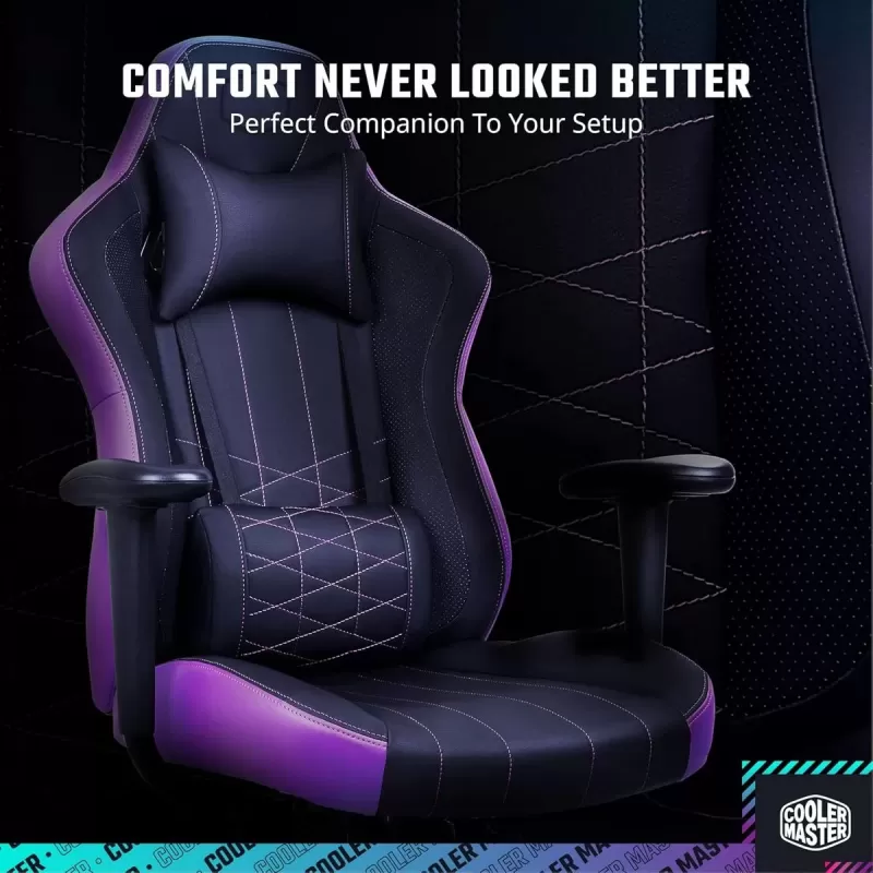 כיסא גיימינג Cooler Master Caliber E1 שחור