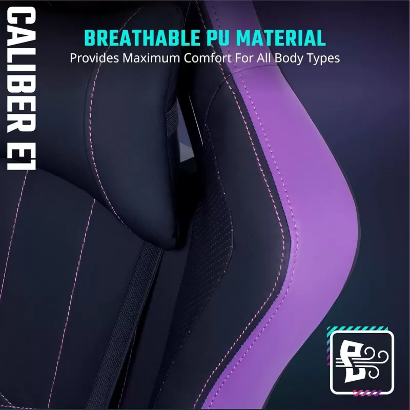 כיסא גיימינג Cooler Master Caliber E1 שחור