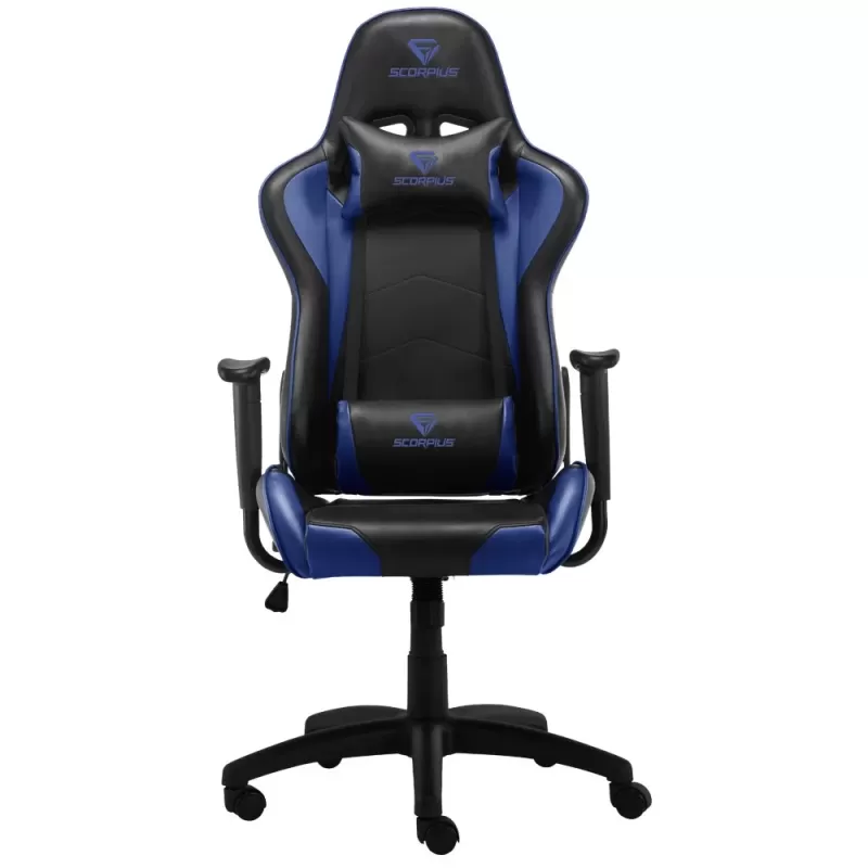 כיסא גיימינג SCORPIUS GAMER BLUE צבע כחול