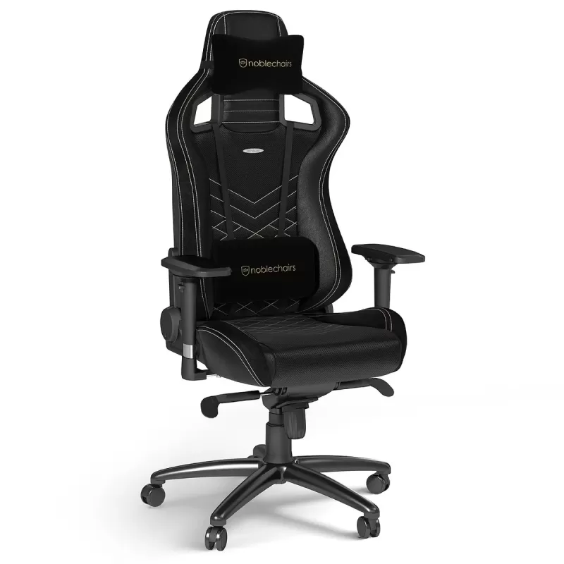 Gaming Chair Noblechairs EPIC Black/Gold Color:black, gold Gaming Chair Noblechairs EPIC Black/Gold Color:black, gold