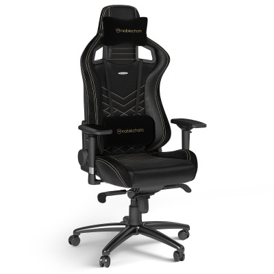 כיסא גיימינג Noblechairs EPIC Black/Gold צבע שחור, זהב כיסא גיימינג Noblechairs EPIC Black/Gold צבע שחור, זהב