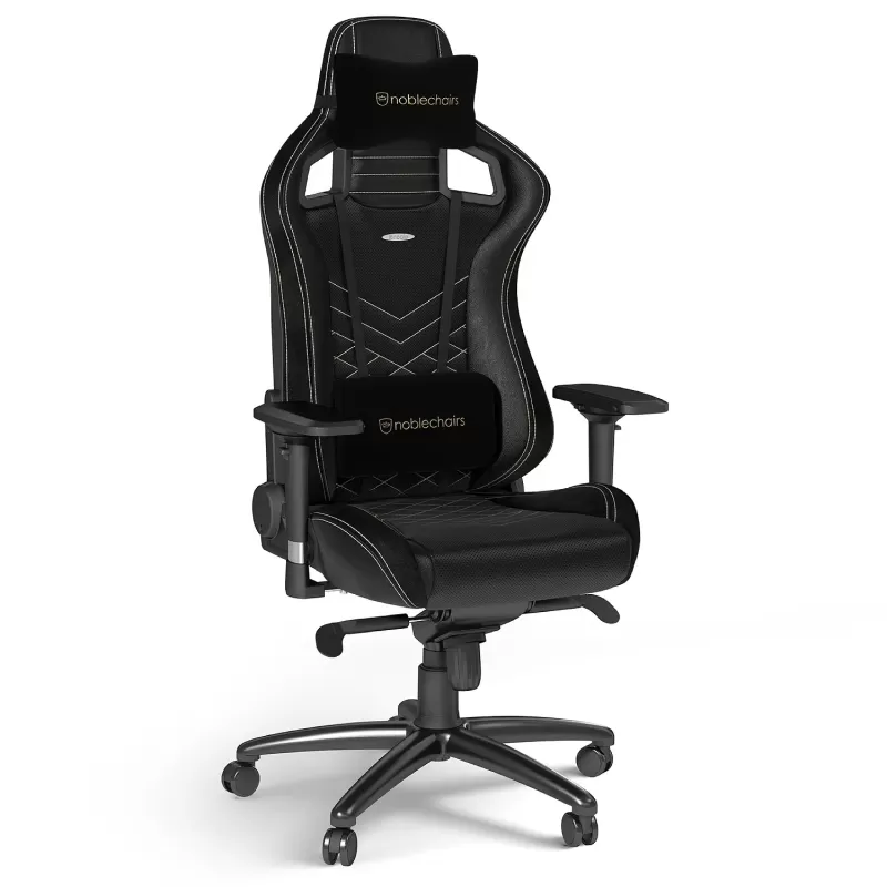 Gaming Chair Noblechairs EPIC Black/Gold Color:black, gold Gaming Chair Noblechairs EPIC Black/Gold Color:black, gold