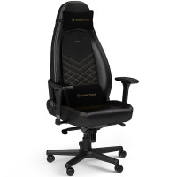 Gaming Chair Noblechairs ICON Black/Gold Color:black, gold, צור קשר לבדיקת מלאי Gaming Chair Noblechairs ICON Black/Gold Color:black, gold, צור קשר לבדיקת מלאי