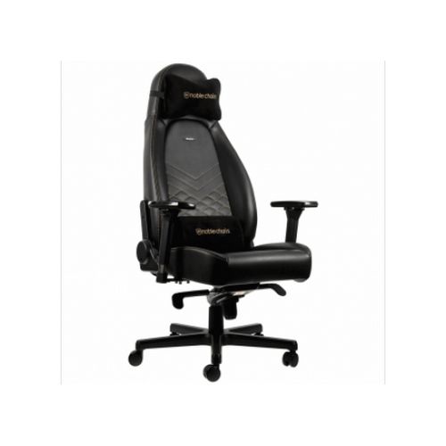 Игровое Кресло Noblechairs ICON Black/Gold Цвет:черный, золотой