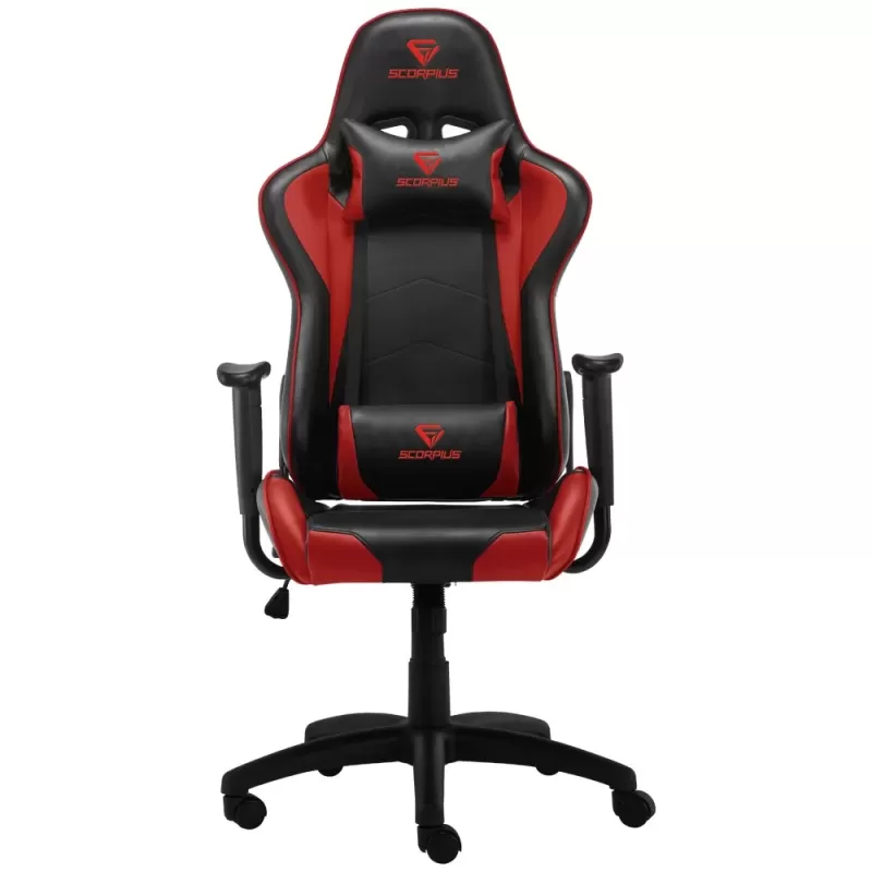 כיסא גיימינג SCORPIUS GAMER RED צבע אדום