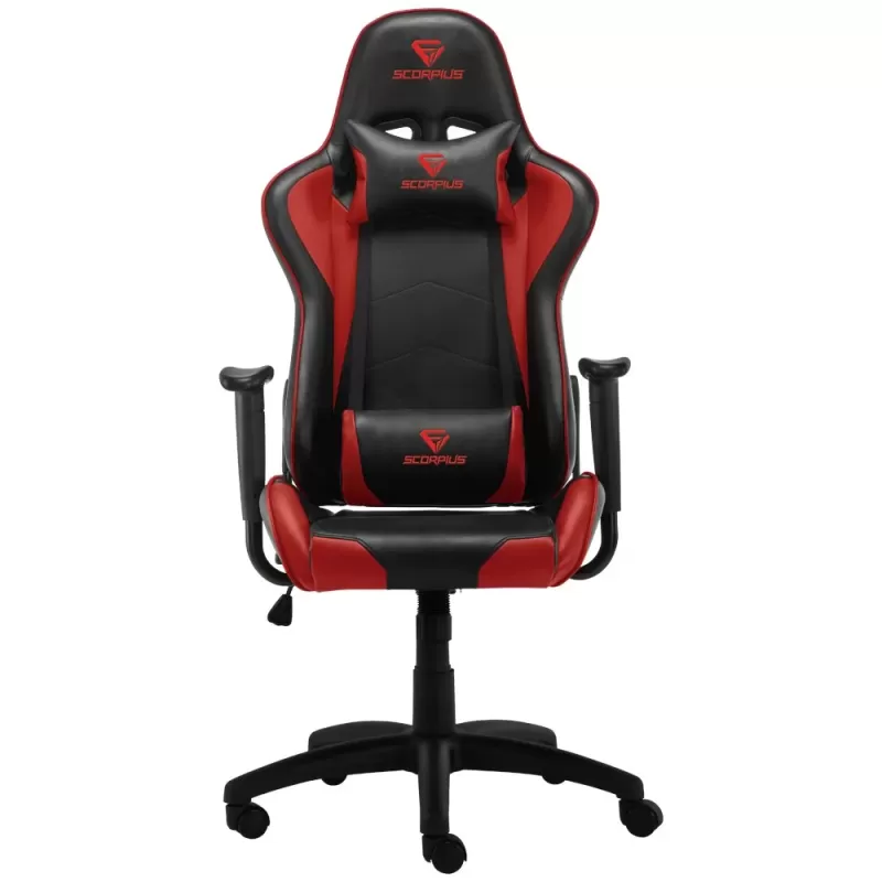 כיסא גיימינג SCORPIUS GAMER RED צבע אדום