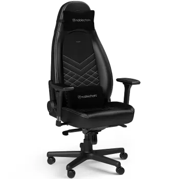 Игровое Кресло Noblechairs ICON black, platinum white