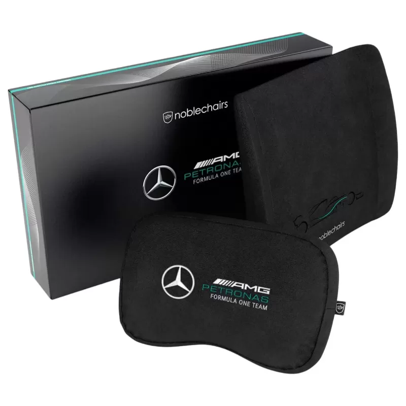 Chair Cushion Set Noblechairs Mercedes-AMG Petronas F1 Team Edition NBL-SP-PST-012 Color:black