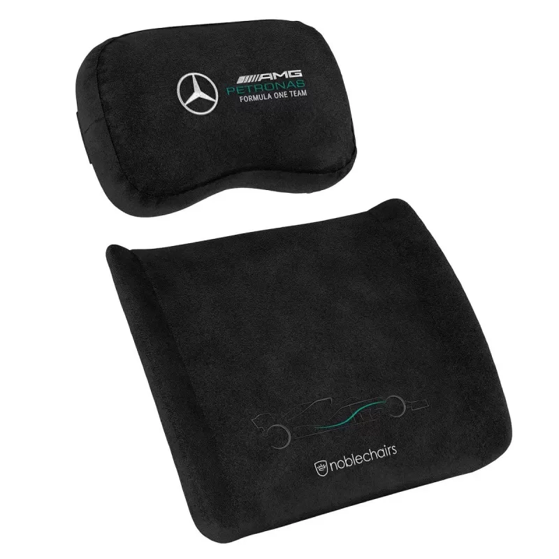Chair Cushion Set Noblechairs Mercedes-AMG Petronas F1 Team Edition NBL-SP-PST-012 Color:black