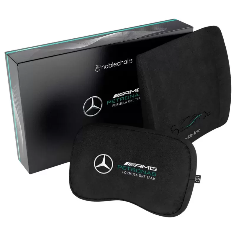 Chair Cushion Set Noblechairs Mercedes-AMG Petronas F1 Team Edition NBL-SP-PST-012 Color:black