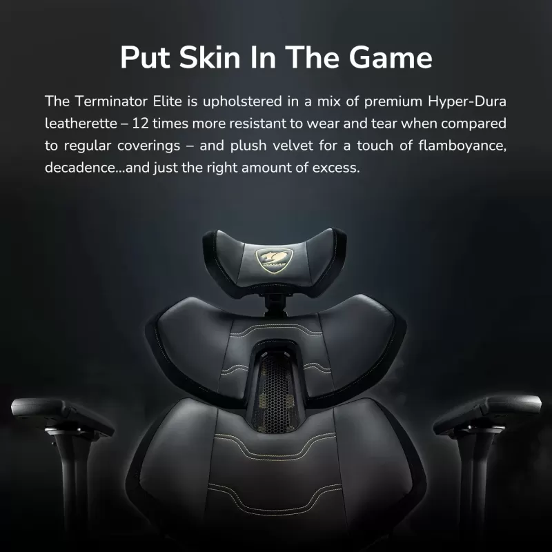 Игровое Кресло COUGAR Terminator Elite gold