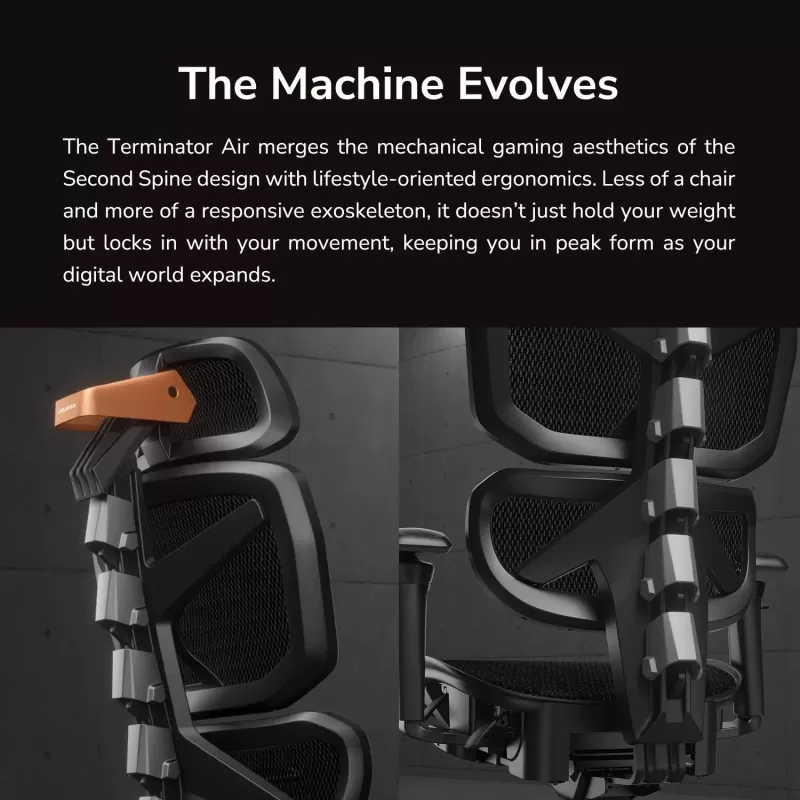 Gaming Chair COUGAR TERMINATOR AIR Color:black