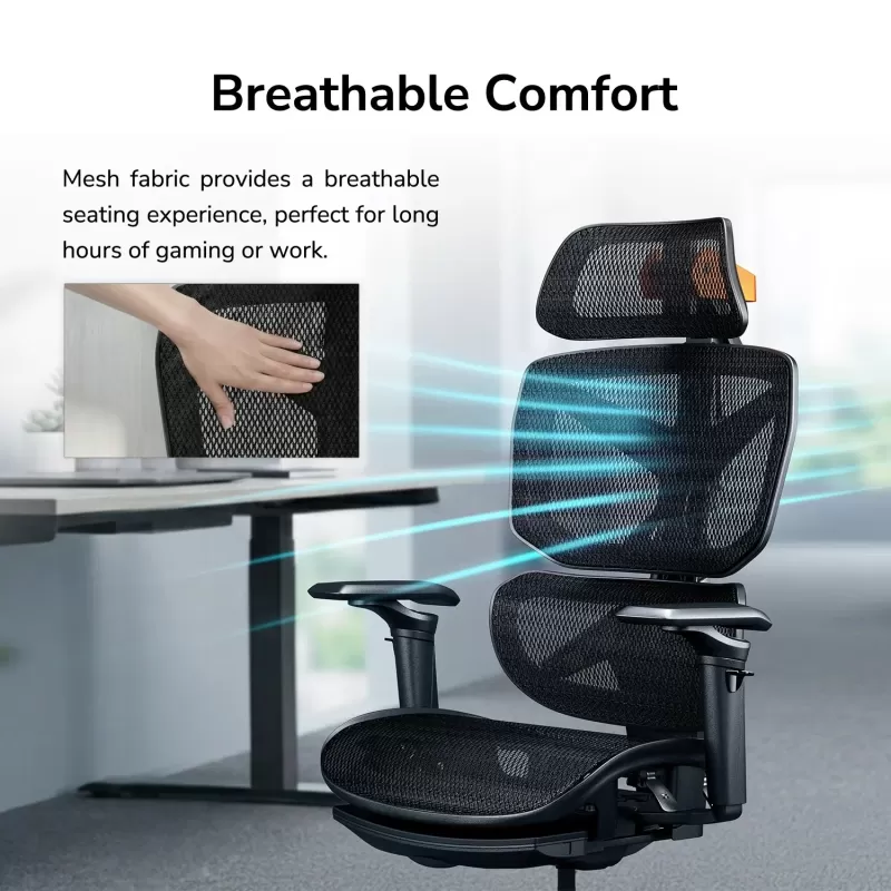 Gaming Chair COUGAR TERMINATOR AIR Color:black