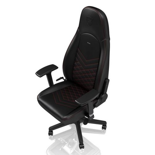 Игровое Кресло Noblechairs ICON черный, красный