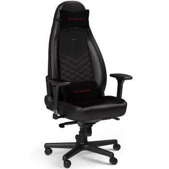 Игровое Кресло Noblechairs ICON black, red