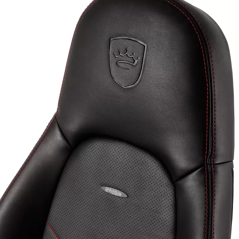 כיסא גיימינג Noblechairs ICON שחור, אדום
