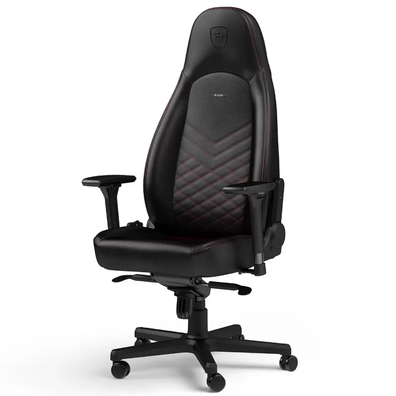 כיסא גיימינג Noblechairs ICON שחור, אדום