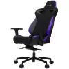 כיסא גיימינג VERTAGEAR Racing Series P-Line PL4500 Coffee Fiber With Silver Embroirdery Black/Purple Edition צבע שחור, סגול
