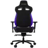 כיסא גיימינג VERTAGEAR Racing Series P-Line PL4500 Coffee Fiber With Silver Embroirdery Black/Purple Edition צבע שחור, סגול