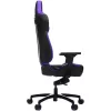כיסא גיימינג VERTAGEAR Racing Series P-Line PL4500 Coffee Fiber With Silver Embroirdery Black/Purple Edition צבע שחור, סגול