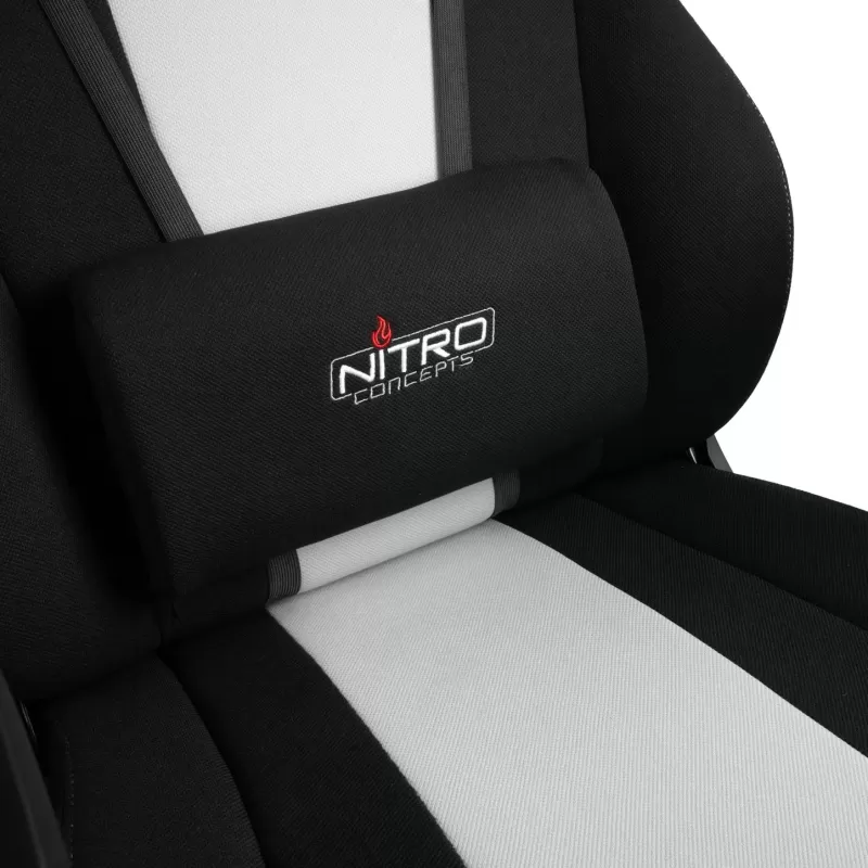 כיסא גיימינג Nitro Concepts E250 שחור/לבן